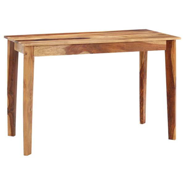 vidaXL Mesa de jantar 118x60x76 cm madeira de ac&aacute;cia maci&ccedil;a
