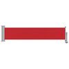 vidaXL Toldo lateral retr&aacute;til para p&aacute;tio 60x300 cm vermelho