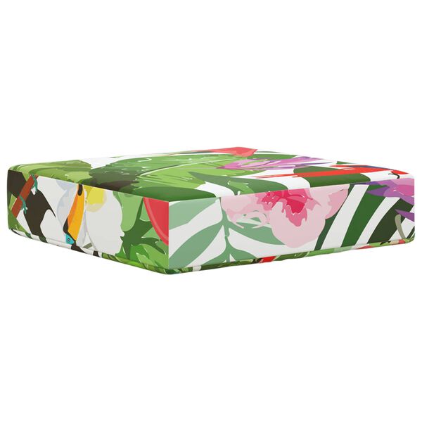 vidaXL Almofada de Assento Externa colorido 40 x 40 x 8 cm