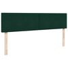 vidaXL Estrutura de cama otomana com colch&atilde;o 180x200 cm verde escuro