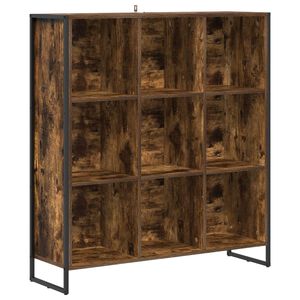 vidaXL Gabinete de Livros 99,5 x 30 x 108,5 cm Derivados de Madeira