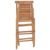 vidaXL Cadeiras de jardim dobr&aacute;veis 2 pcs 47x63x90 cm teca maci&ccedil;a