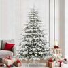 vidaXL &Aacute;rvore de Natal Articulada Artificial Branco 240 cm PE e PVC