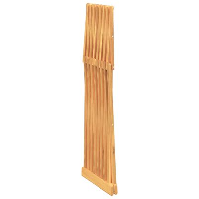 vidaXL Banco dobrável 40x32,5x70 cm madeira de teca maciça