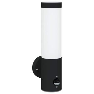 vidaXL Luz de Parede para Exterior Preto 12 x 8,5 x 29 cm