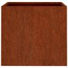 vidaXL Vaso/floreira 32x30x29 cm a&ccedil;o corten
