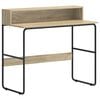 vidaXL Mesa com Armazenamento Carvalho Sonoma 100 x 50 x 91 cm
