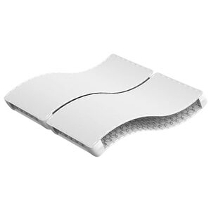 vidaXL Colch&atilde;o de molas bonnell m&eacute;dio 180x200 cm