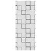 vidaXL Rolo de Duche Estores 110x240 cm Largura Tecido 106 cm
