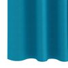vidaXL Cortinas Blackout com Argolas 2 pcs Turquesa 225 x 140 cm
