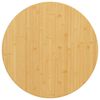 vidaXL Tampo de mesa &Oslash;70x2,5 cm bambu