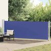 vidaXL Toldo lateral retr&aacute;til para p&aacute;tio 140x600 cm azul