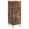vidaXL Buffet Carvalho Fumado 33 x 34,5 x 90 cm Derivados de Madeira
