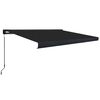 vidaXL Toldo manual com caixa 450x300 cm antracite