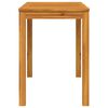 vidaXL Mesa de jantar p/ jardim 110x55x75 cm madeira de ac&aacute;cia maci&ccedil;a