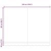 vidaXL Toldo Laranja e Marrom 350 x 250 x 165 cm Poli&eacute;ster e Alum&iacute;nio