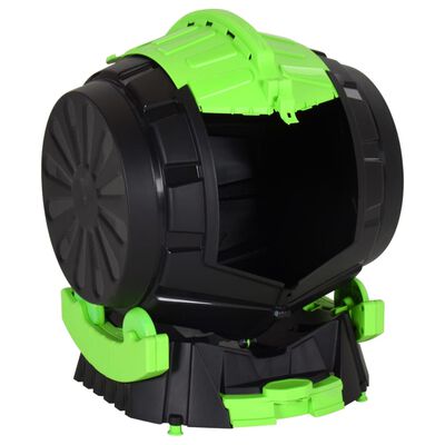vidaXL Compostor de tambor giratório 49,5x44,5x57 cm 50 L