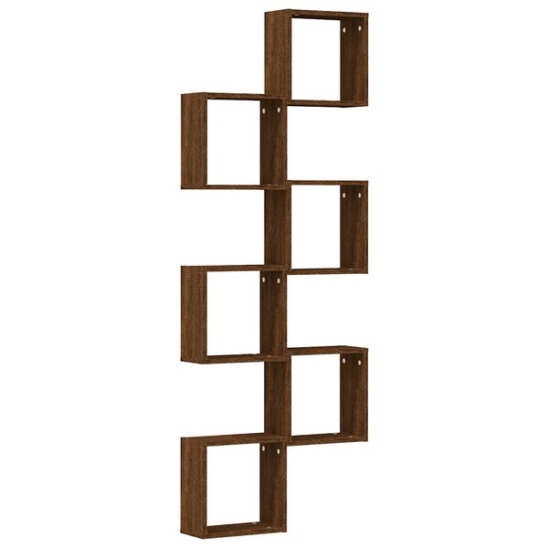 vidaXL Prateleiras de parede em forma de cubo 6 pcs 30x15x30cm