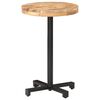 vidaXL Mesa de bistr&ocirc; redonda &Oslash;50x75 cm madeira de mangueira &aacute;spera