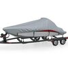 vidaXL Cobertura de barco, cinza, comprimento 610-671 cm, largura 254 cm