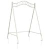 vidaXL Estrutura do Brinquedo Branco Antigo 113 x 121,5 x 168 cm A&ccedil;o