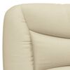 vidaXL Almofad&atilde;o de cabeceira Hvar 180 cm tecido creme