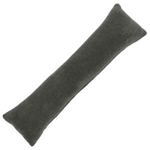 vidaXL Capa almofada HEERLEN Cinzento-Escuro 40 x 145 cm Boucl&eacute;