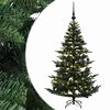 vidaXL &Aacute;rvore de Natal artificial com bolas 120 cm 150 LED