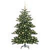 vidaXL &Aacute;rvore de Natal Articulada Artificial Verde 150 cm PVC e A&ccedil;o