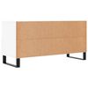 vidaXL Móvel de TV 102x36x50 cm derivados de madeira branco
