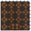 vidaXL Telha de Deck 11 pcs Teca 30 x 30 cm WPC