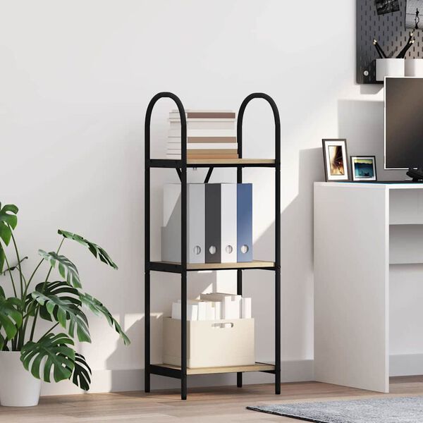 vidaXL Estante Carvalho Sonoma 40 x 30 x 109 cm Madeira processada