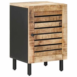 vidaXL Arm&aacute;rio de Banheiro com porta Marrom e Preto 38 x 33,5 x 58 cm