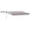 vidaXL Toldo Retr&aacute;til El&eacute;trico Cinzento-Claro e Antracite 2,5 x 2 m