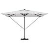 vidaXL Parasol Roma Bege 286 x 285 x 270 cm Alumínio e Poliéster