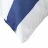 vidaXL Almofadas decorativas 4 pcs 40x40 cm tecido azul e branco