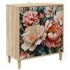 vidaXL Buffet BORNE Sonoma 69 x 33 x 75 cm Derivados de Madeira