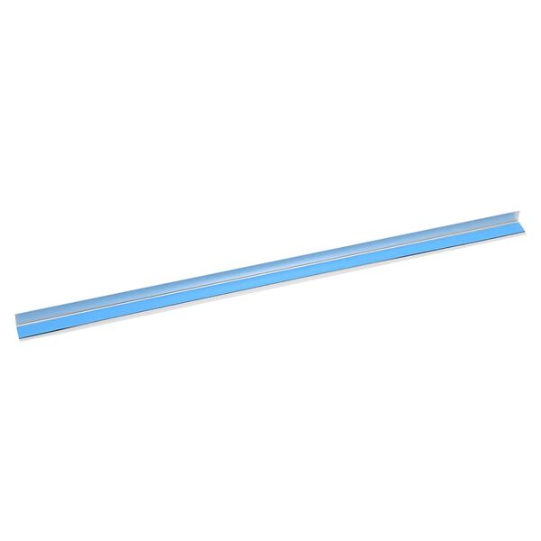 vidaXL Perfis para degraus 30 pcs Prateado 67 x 3.5 x 3 cm Alum&iacute;nio