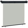 vidaXL Toldo lateral para varanda 165x250 cm cinzento