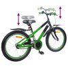 vidaXL Bicicleta Infantil 22 Polegadas para 7-12 anos Azul Preto