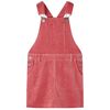 Vestido com peitilho para crian&ccedil;a bombazina rosa 104