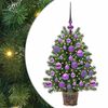 vidaXL &Aacute;rvore de Natal Artificial com 150 LEDs Verde 75 cm PE e PVC