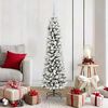 vidaXL &Aacute;rvore de Natal Artificial Branco 150 cm PVC, Metal e Pl&aacute;stico
