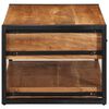 vidaXL Mesa de centro 90x50x38 cm madeira de acácia maciça