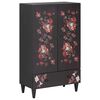 vidaXL Gabinetes de Armazenamento Multicolor 60 x 33,5 x 100 cm
