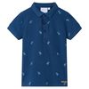 Polo para crian&ccedil;a azul-escuro 104