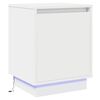 vidaXL Arm&aacute;rio de Cabeceira Branco 39 x 34,5 x 50 cm