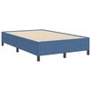 vidaXL Cama Box Azul 120 x 190 cm Tecido de Veludo Cotele