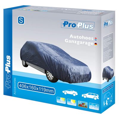 ProPlus Cobertura para carro S 406x160x119 azul escuro