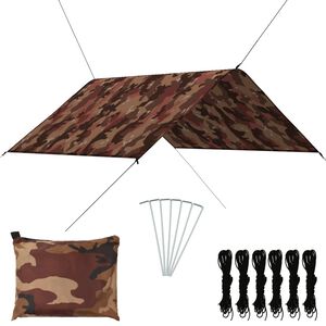 vidaXL Lona de exterior 3x2,85 m camuflagem